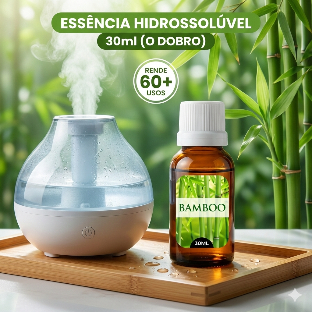 Essências Hidrossolúveis 30ml | Para Aromatizador e Difusor Elétrico, Umidificador  (A Base d' Água)