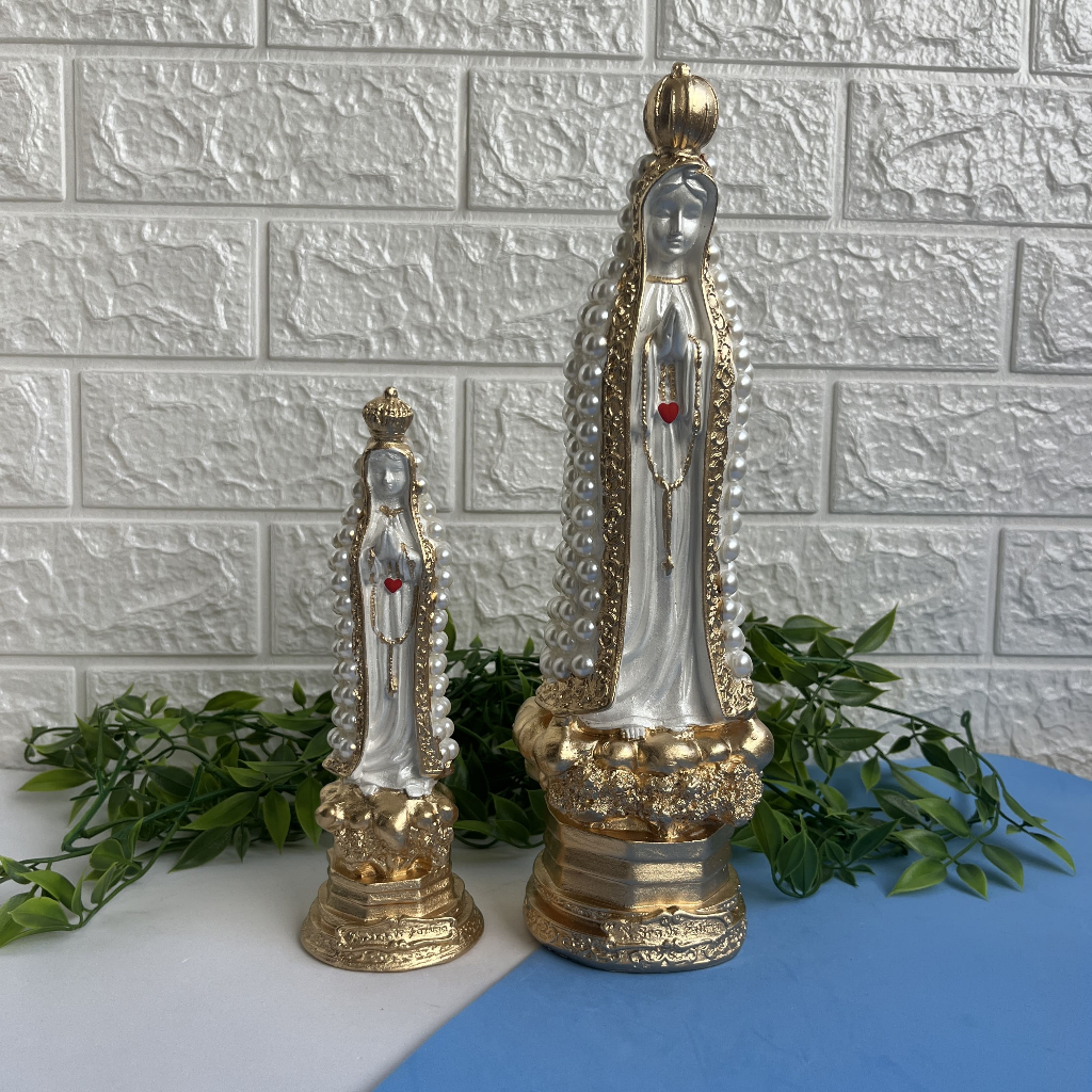 Imagem de Nossa Senhora de Fátima em Pérolas