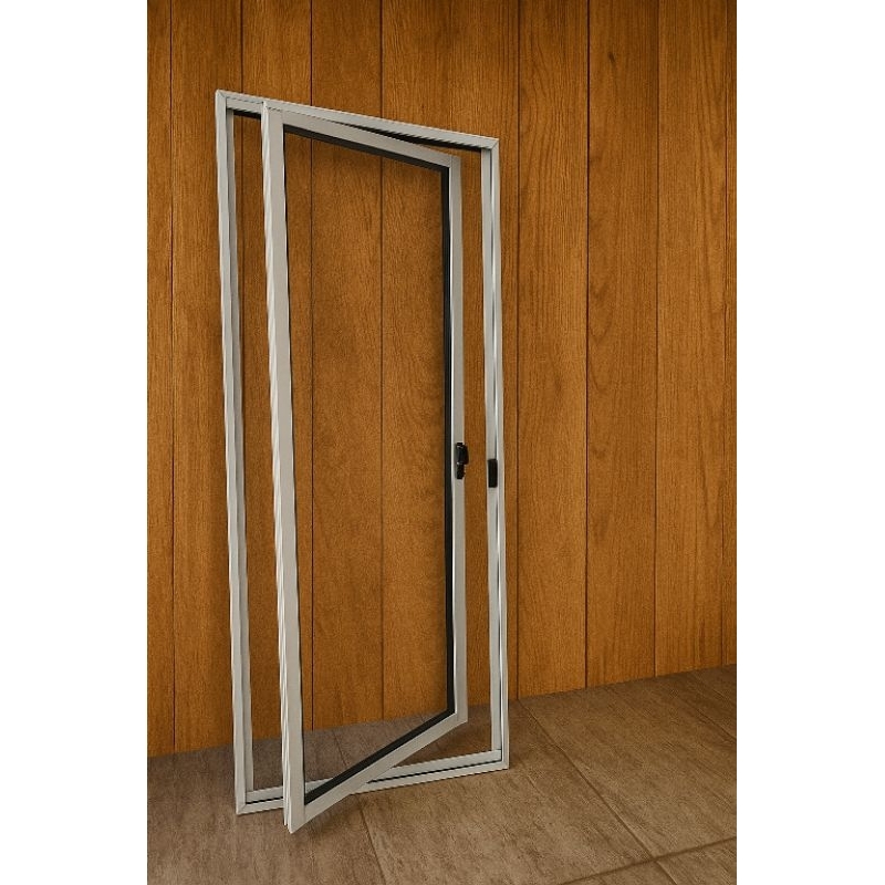 Janela Capelinha 100x40 Alumínio Branco Vildro liso 3mm.