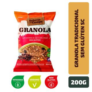 Granola Tradicional Sem Glúten em Oferta na Shopee