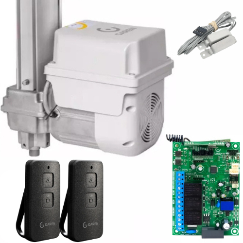 Motor de Portão Basculante BV DUO 1/2 HP 220v Garen + Acionamento de 1.40m + Controles/PLACA em Oferta na Shopee