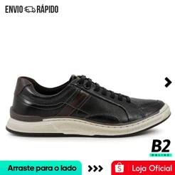 Sapatênis Democrata Denim Loop Masculino Original com Nota Fiscal e Garantia