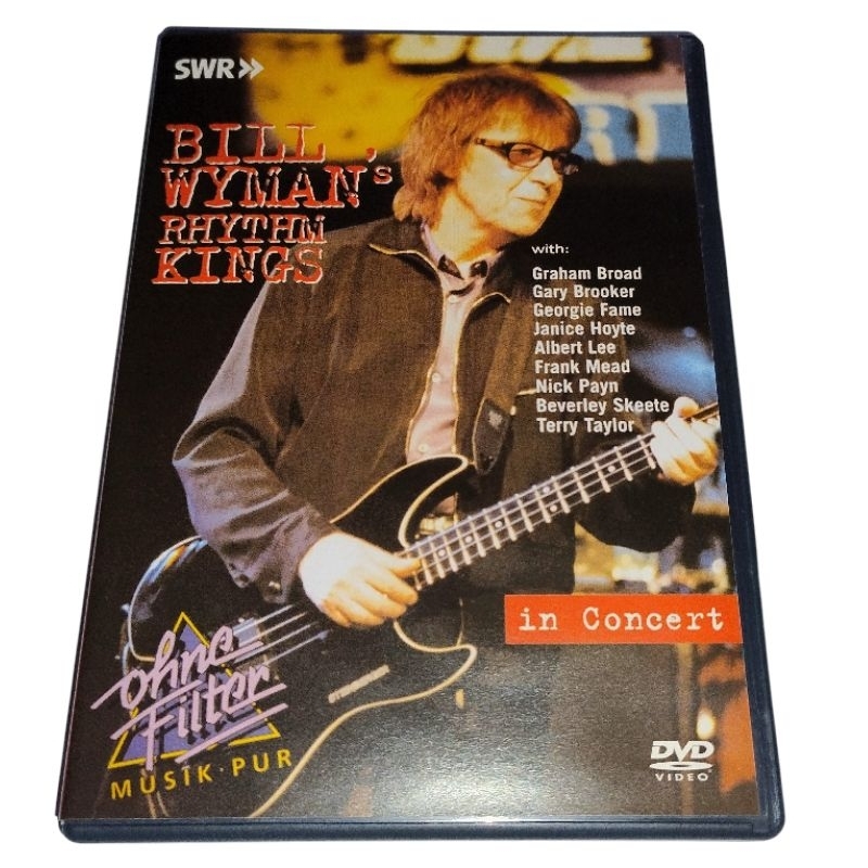 DVD Bill Wyman's Rhythm Kings (Rolling Stones, Abert Lee, Procol Harum) RARO