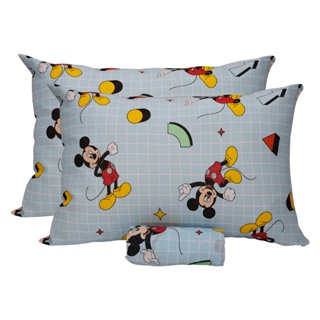 Jogo de Lençol Portallar KazzaVip Casal Malha Mista Estampado Disney Mickey Formas Kids 3 Peças Azul em Oferta na Shopee