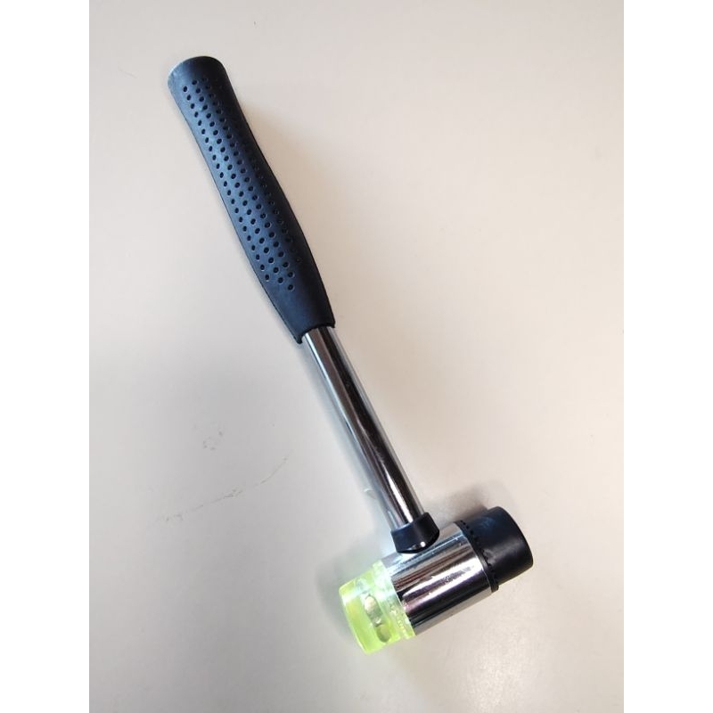 Martelo de Precisão 24cm Multiuso Cabeça Dupla 20mm cabo em Aço Inox emborrachado martelinho de ouro costura artesanato