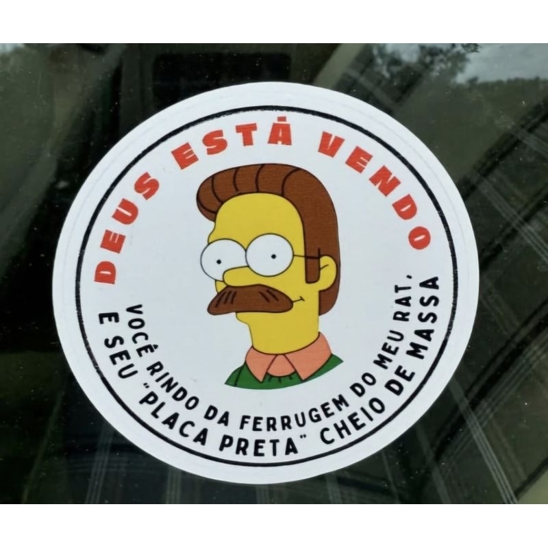 Adesivo Rat Look - está vendo você rindo do meu rat