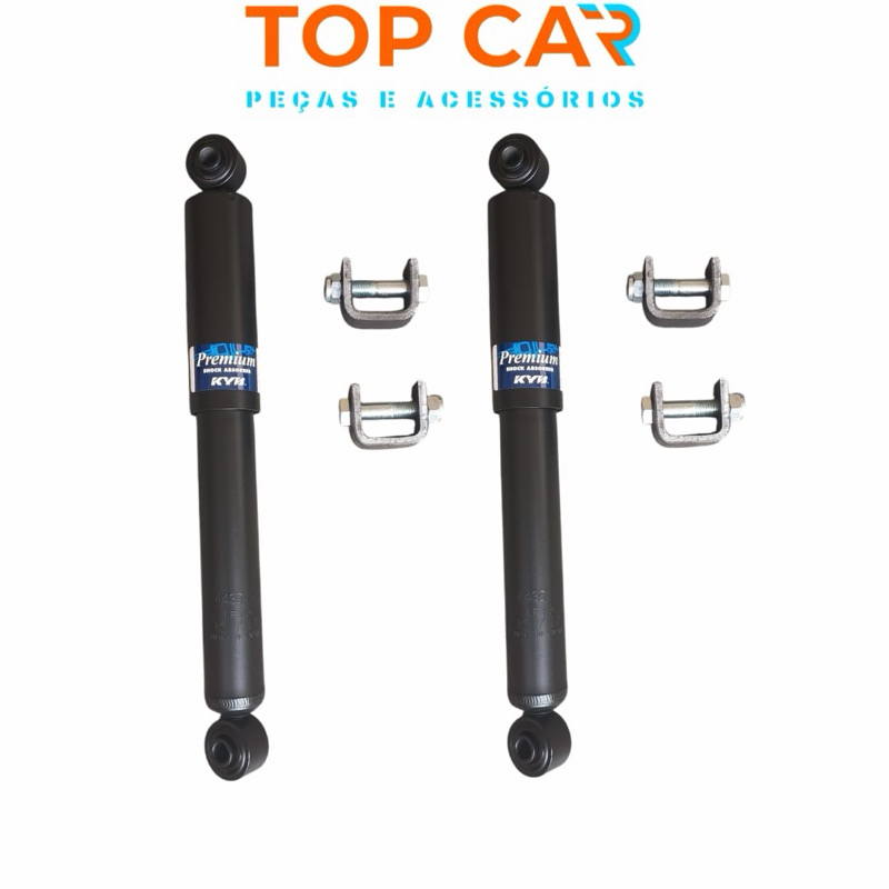 Par de amortecedores para carretinha NOVO + 4 suportes para fixação suspensão de Carretinha reboque amortecedor Fusca em Oferta na Shopee