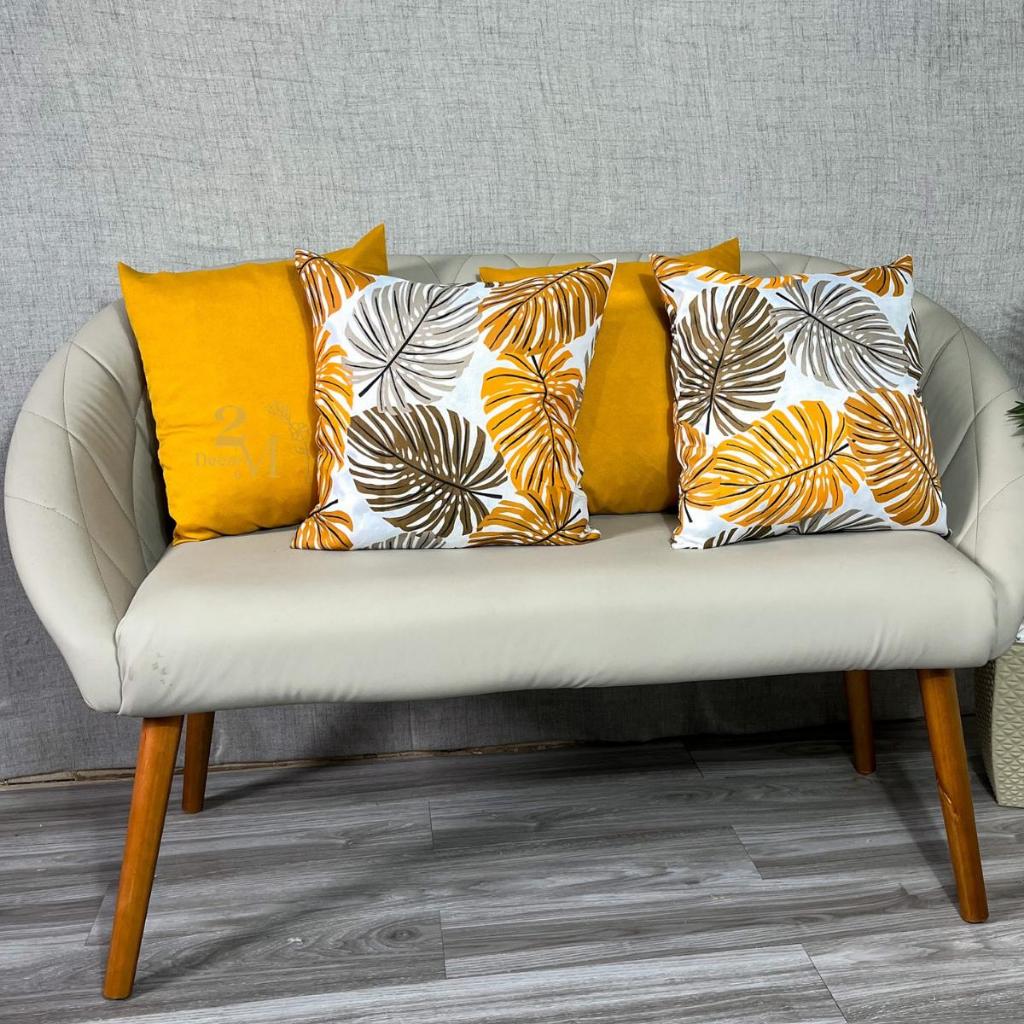 KIT c|4 ALMOFADAS CHEIAS PARA QUARTO SALA OU SOFÁ ALMOFADAS COM ENCHIMENTO 45X45cm