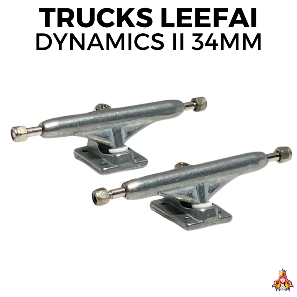 Trucks Fingerboard Skate de Dedo Leefai Dynamics II Raw