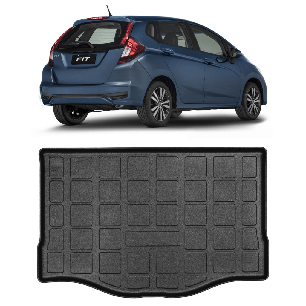 Protetor Porta-Malas Compatível com New Fit Hatch 2015 2016 2017 2018 2019 2020 2021 Tapete Bandeja em Oferta na Shopee