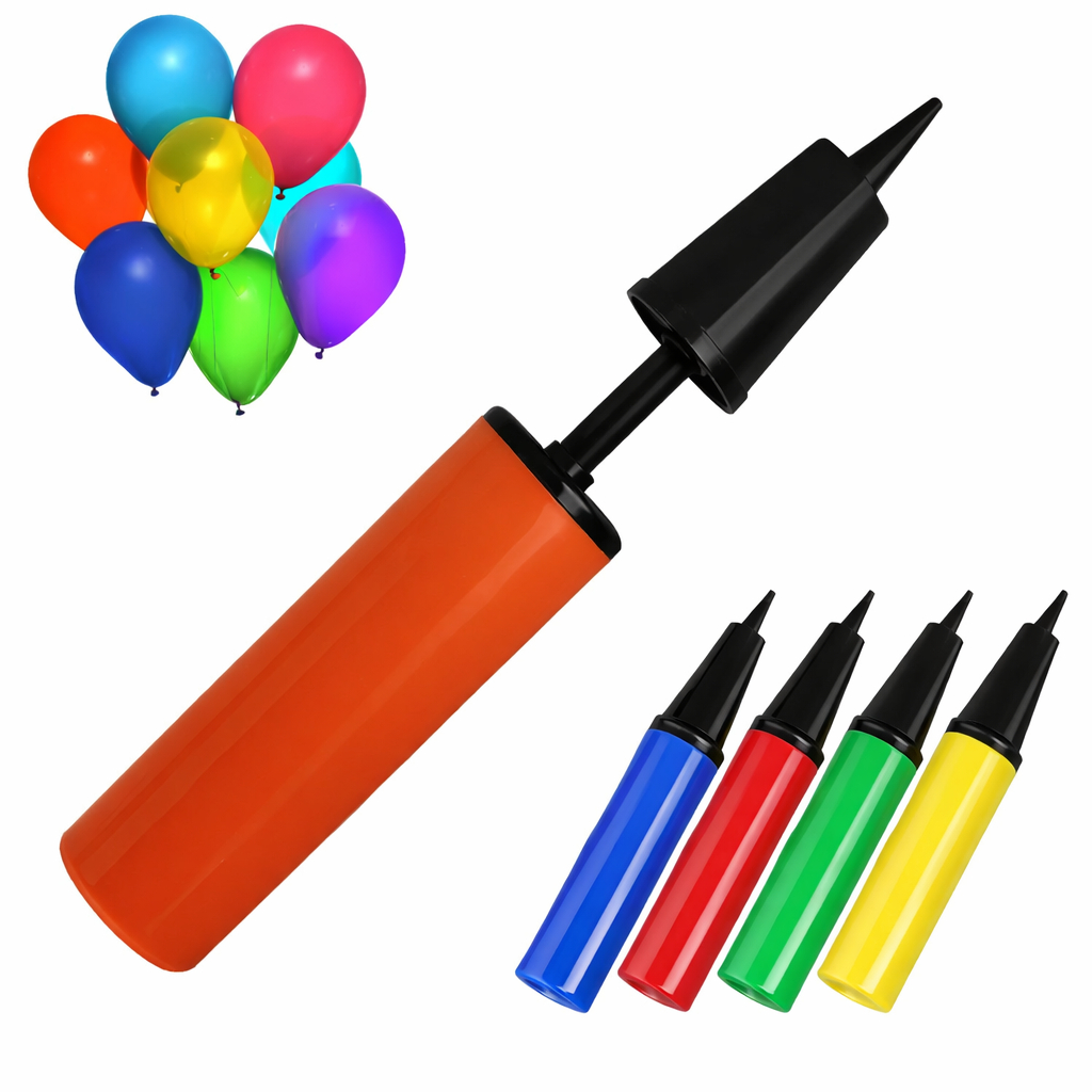 Bomba Manual para Encher Balões| Inflador de Balão Portátil | Ideal para Festas, Eventos e Decoração