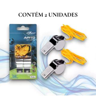 Apito de Árbitro Profissional Metal com Cordão em Oferta na Shopee