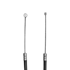 Cabo Do Acelerador Aço 27,2x8cm Para Roçadeira Prateado
