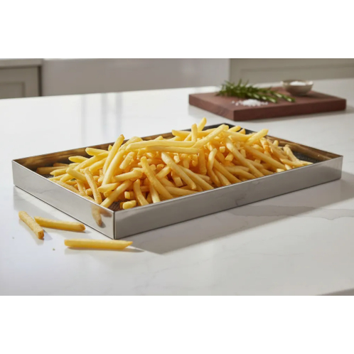 Escorredor de Óleo para Frituras em Inox 30x60 - DEIXE SUAS FRITURAS MAIS SEQUINHAS, CROCANTES E SABOROSAS!