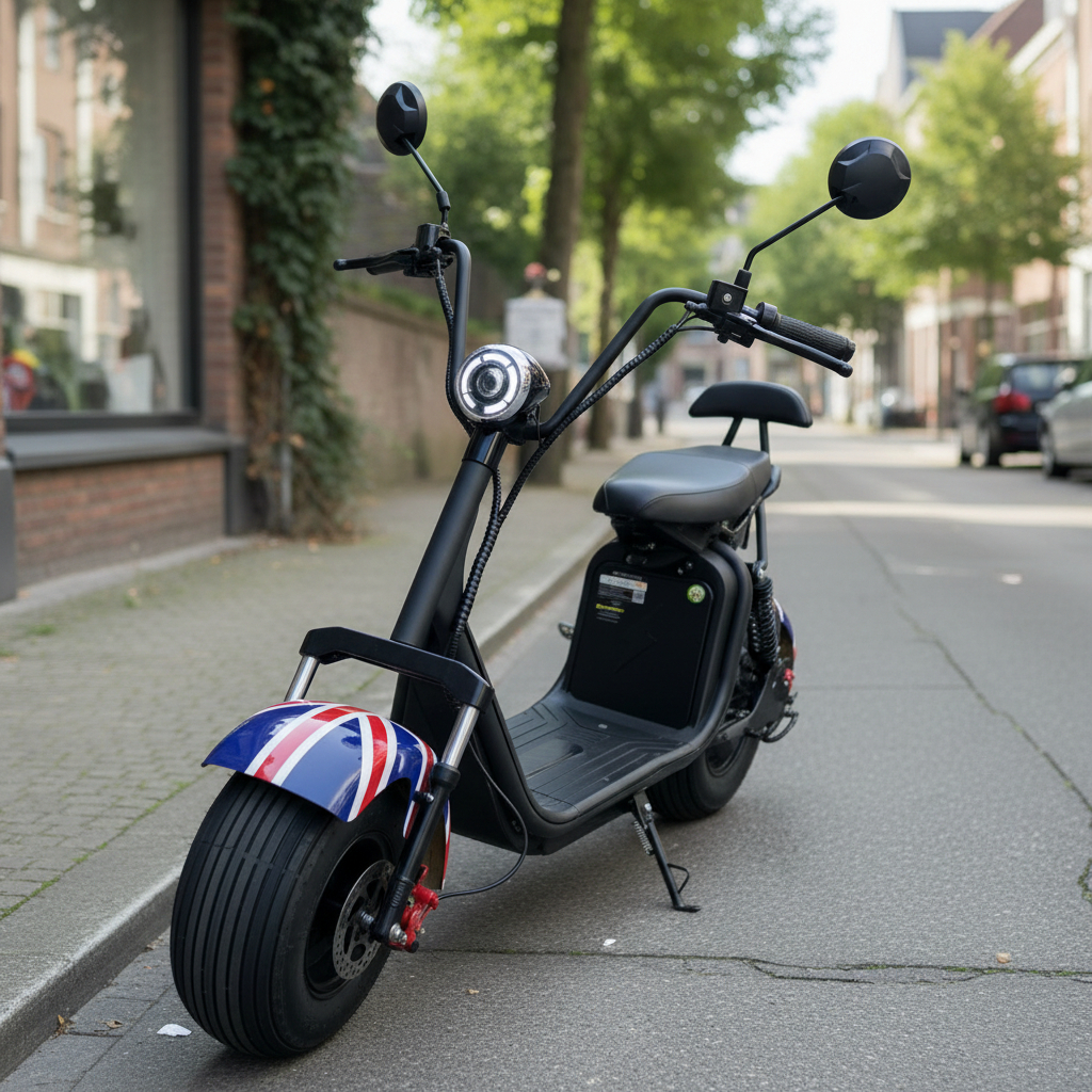 Imagem Moto Elétrica 2000w Scooter Veloz  Até 150kg Importway