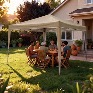 Tenda Gazebo 3x3 Barraca Praia 50 Uv Sanfonada A Prova Dagua em Oferta na Shopee