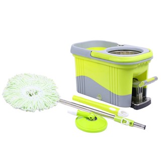 Balde Mop 360° Deend Profissional Com Esfregão e Pedal Verde em Oferta na Shopee