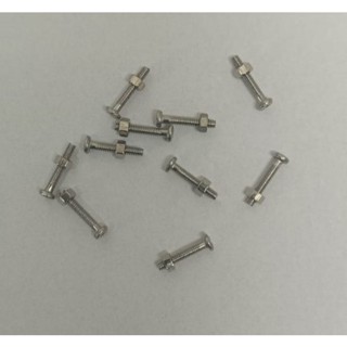 kit 10 parafuso longo com porca rosca 1,4mm em Oferta na Shopee