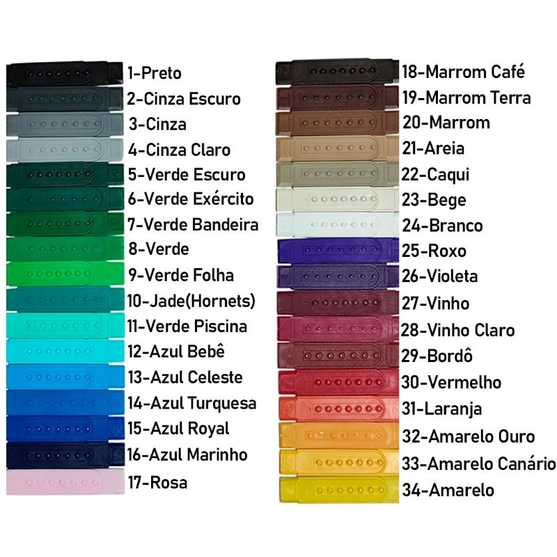 Regulador plástico  snapback para bonés (lote com 3 unidades) em Oferta na Shopee