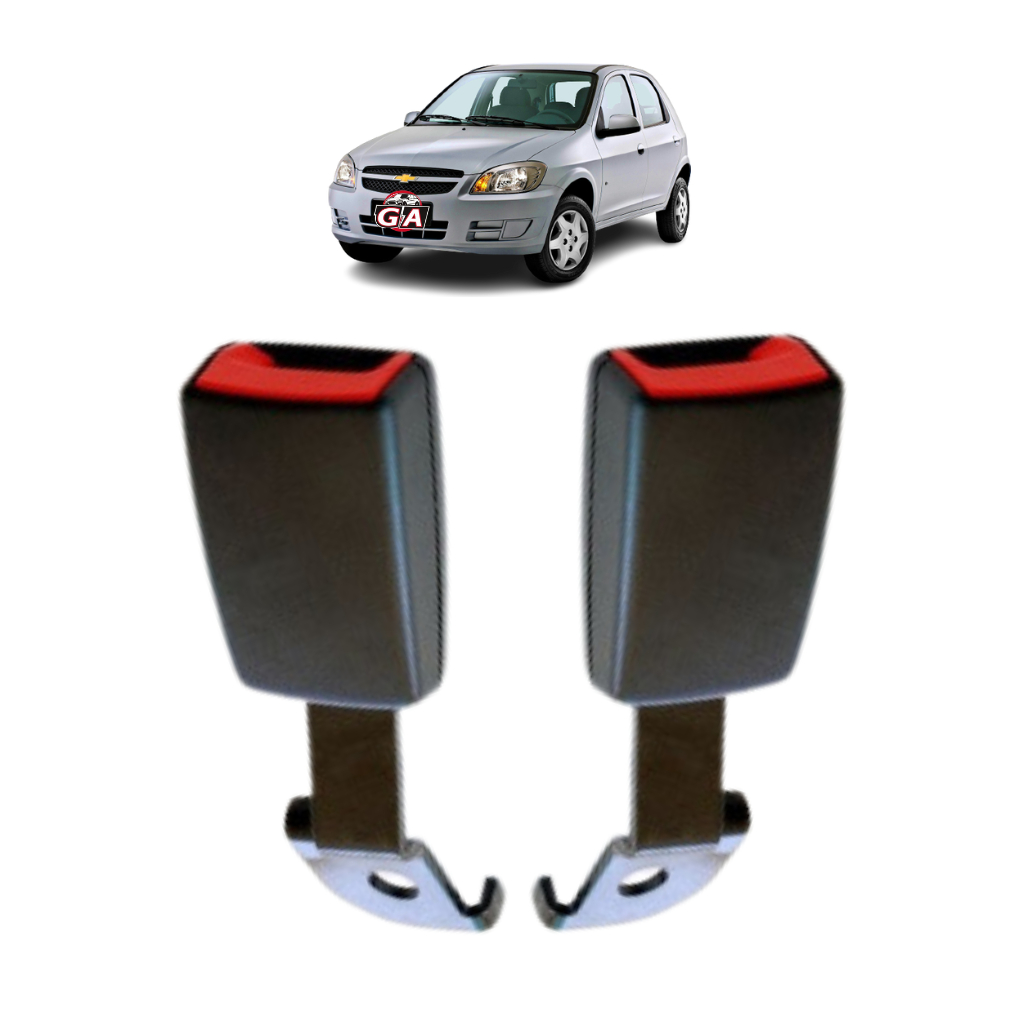 Kit 2 Fecho Fêmea Trava Cinto De Segurança Celta Chevrolet Dianteiro em Oferta na Shopee