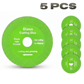 Disco para Corte/lixamento de Vidro Diamantado 100mm Mármore Piso Cerâmica Esmerilhadeira 4 Material
