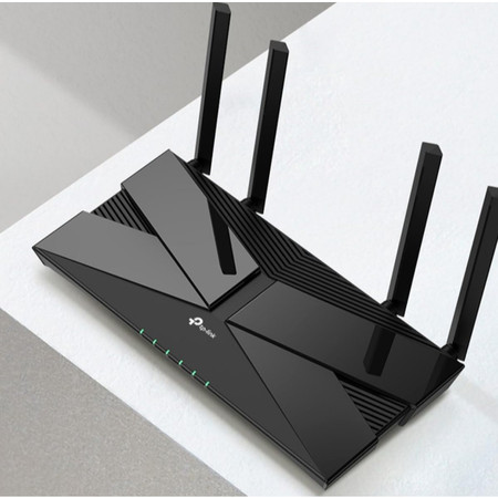 Modem TP-Link XX230v Voip Gpon Ax1800 Wi-Fi 6 Gigabit Preto Seminovo