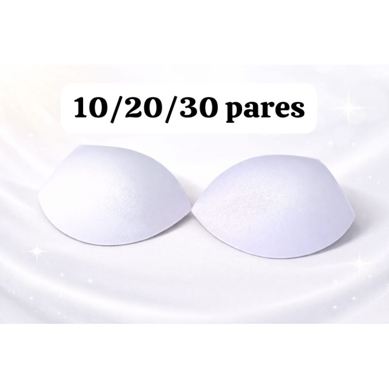 KIT 10/20/30 PARES BOJO CASQUINHA - BRANCO em Oferta na Shopee