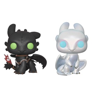 Bonecos Colecionáveis Como Treinar o Seu Dragão - Banguela e Fúria da Luz. em Oferta na Shopee