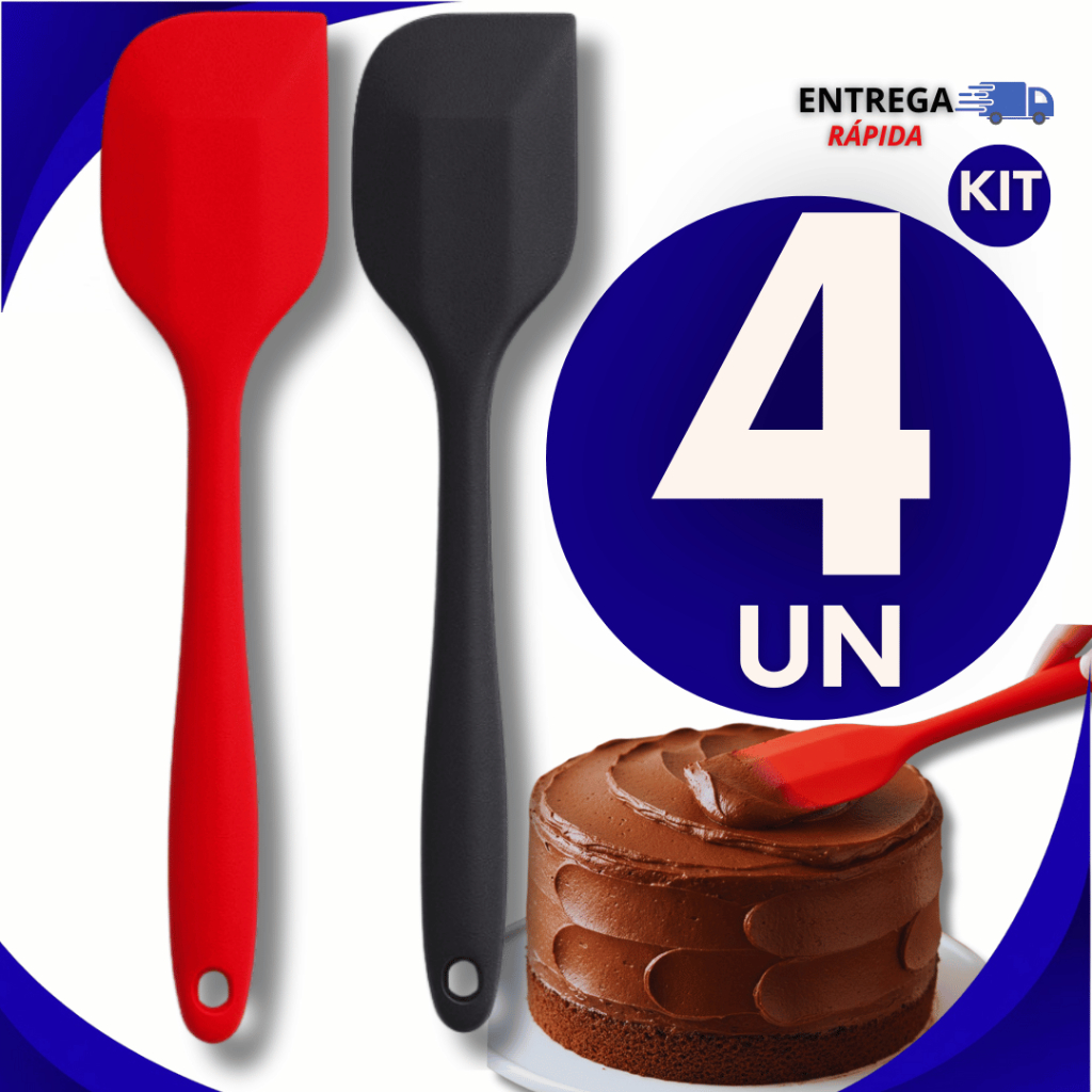 Espátula de Silicone Multiuso Premium Utilidades Confeitaria Casa Cozinha Multifuncional Utilidade Pão Duro