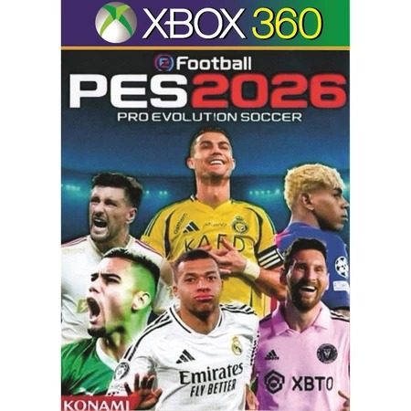 Novo Pes 2026 Pro Evolution Soccer em Português Brazukas - Xbox 360 LT3.0 Novo Pes 2026 Pro Evolution Soccer em Português Brazukas - Xbox 360 LT3.0