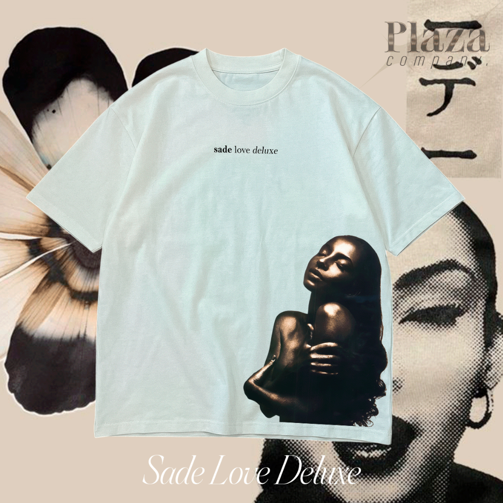 Camiseta T-Shirt Sade Love Deluxe 100% Algodão Premium