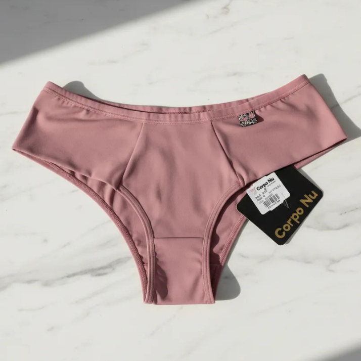 Kit 3 pçs Calcinha ref 610 Corpo Nu Lateral Dupla Microfibra. em Oferta na Shopee