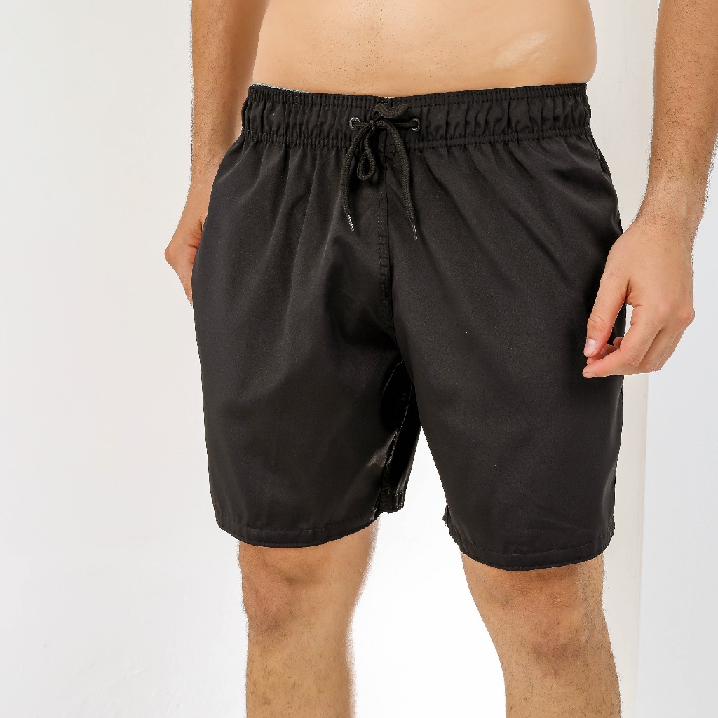 Short elastano masculino ideal para praia, piscina, caminhada e academia