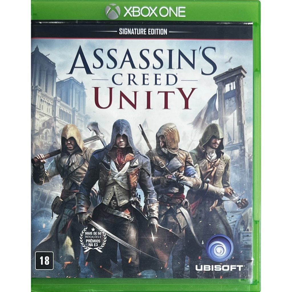 Assassin's Creed: Unity - XBOX ONE - Original - Mídia Física