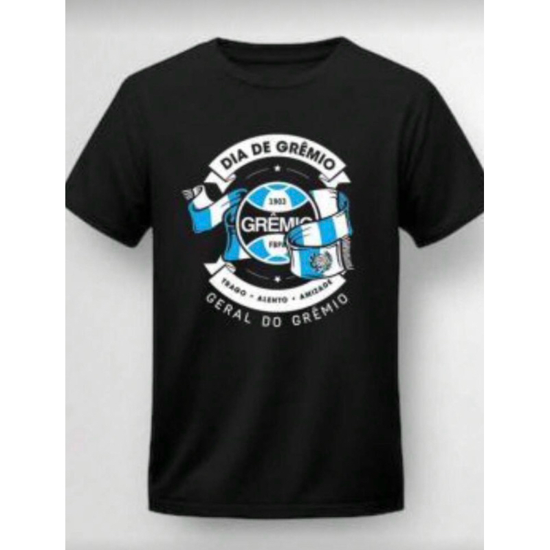 Camiseta Camisa 100% Algodão DIA DE GREMIO Lançamento