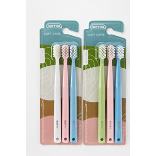 Pack Escovas de Dente Adulto Rosa Cerdas Super Macias com Capa Protetora/Escova Azul em Oferta na Shopee