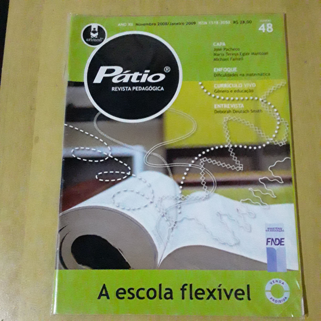 PL50 REVISTA PÁTIO REVISTA PEDAGÓGICA Nº48 NOV 2008 A ESCOLA FLEXÍVEL