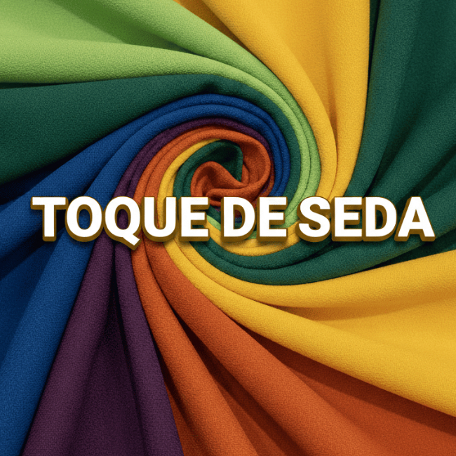 6 Metros de Tecido Musseline Toque de Seda Lisa – Elegância e Sofisticação em Cada Metro!