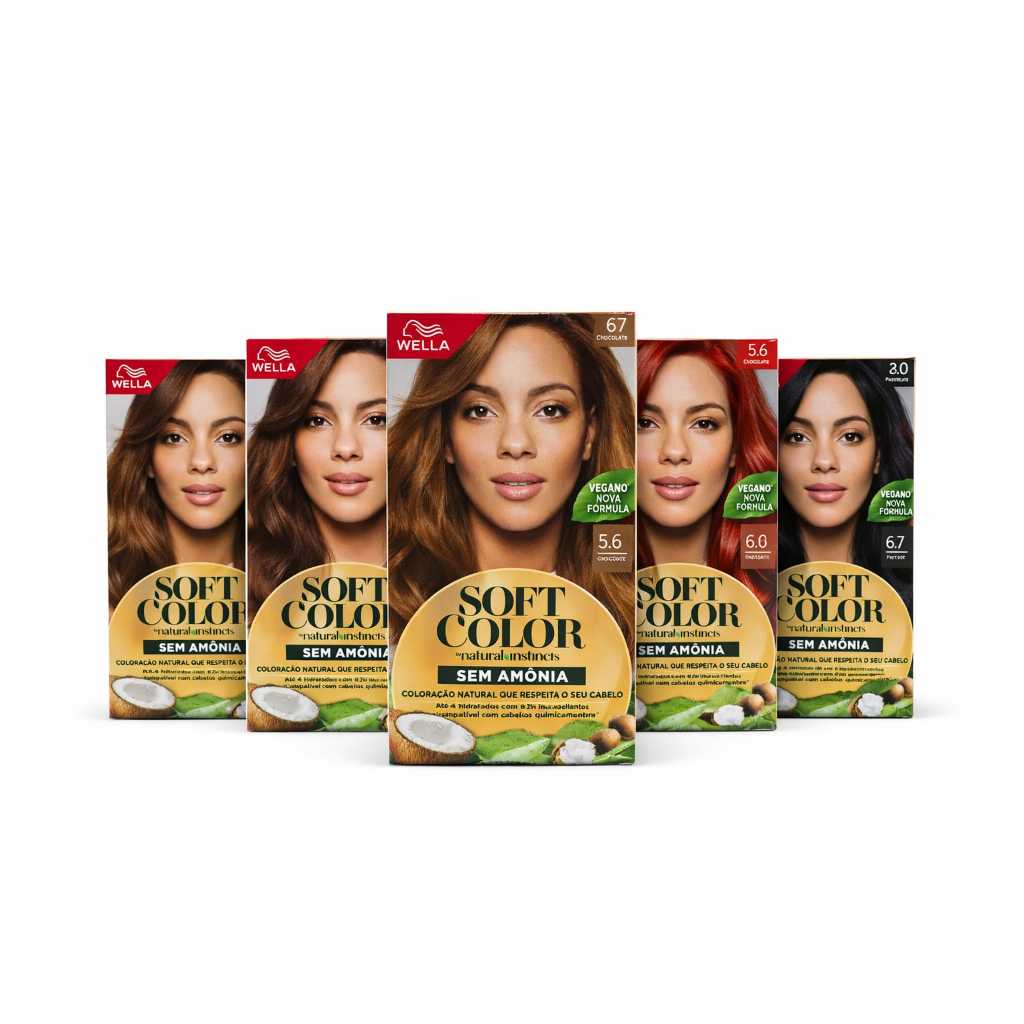 Tinta de Cabelo Wella Soft Color Natural Instincts – Sem Amônia