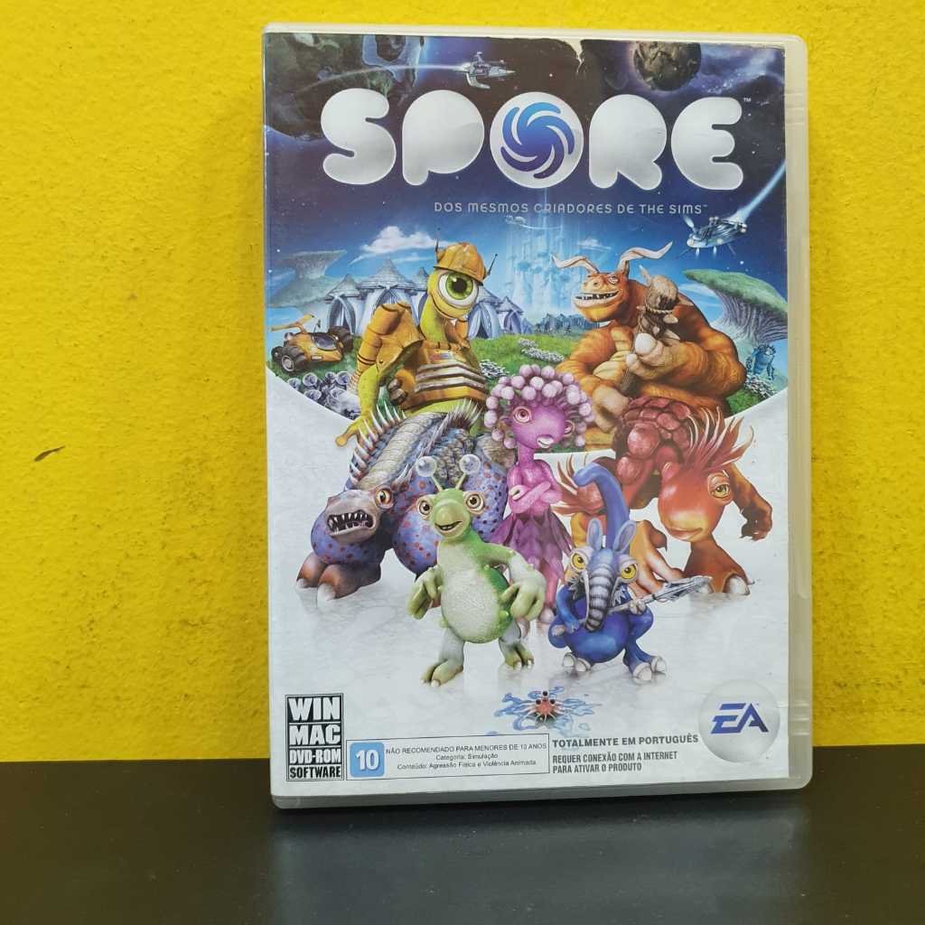 Jogo para PC SPORE - Completo e Físico - Original Em Excelente Estados | Criadores do THE SIMS
