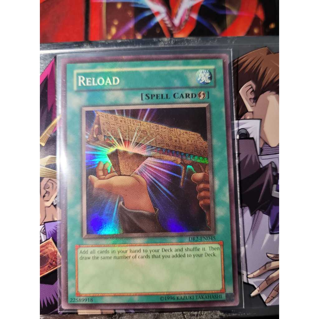 Reload - Recarregar - Raridade SUPER - Yugioh - Original Konami.