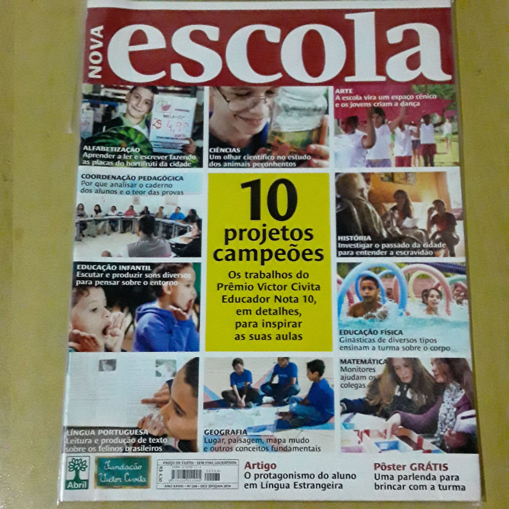 PL50 REVISTA NOVA ESCOLA Nº268 DEZ 2013 10 PROJETOS CAMPEÕES