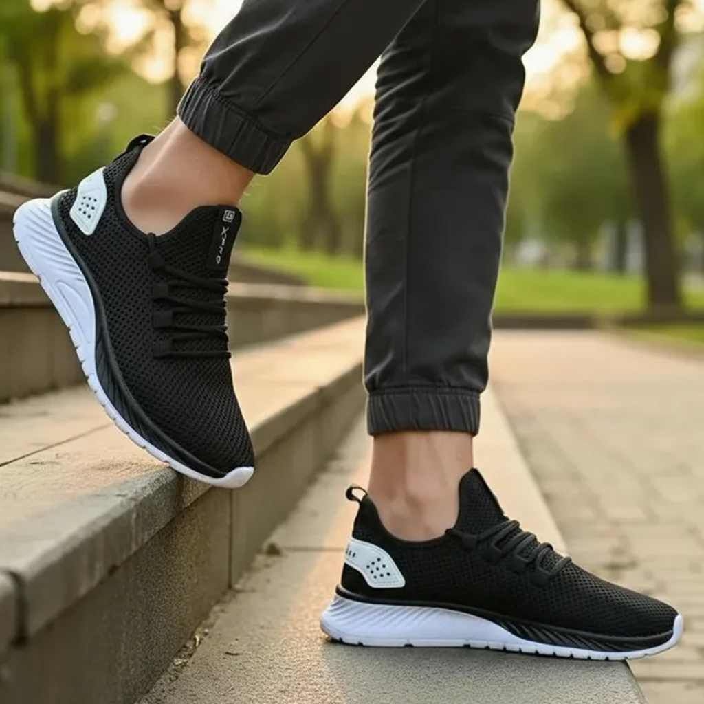 Tênis Esportivo Branco Fitt Shoes Unissex — foto 6