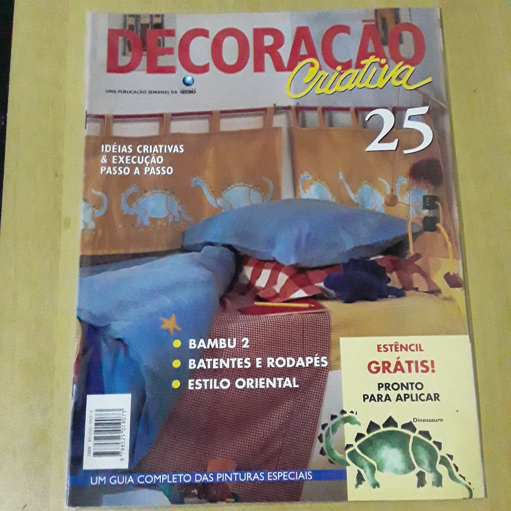 PL51 REVISTA DECORAÇÃO CRIATIVA Nº25 BAMBU BATENTES E RODAPÉS ESTILO ORIENTAL