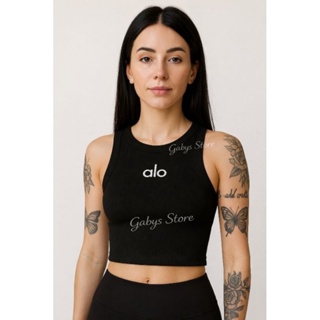 Blusa Regata Cropped Feminina– Básica Canelada –Ribana- Veste 36 ao 42 - 10 Cores em Oferta na Shopee