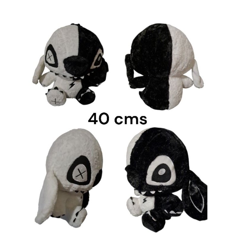 Stitch preto e branco do filme da Disney Lilo & Stitch 40 cms