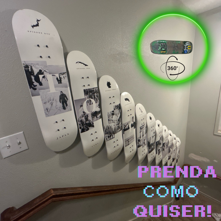 Suporte de skate Kit  - Expositor de shape