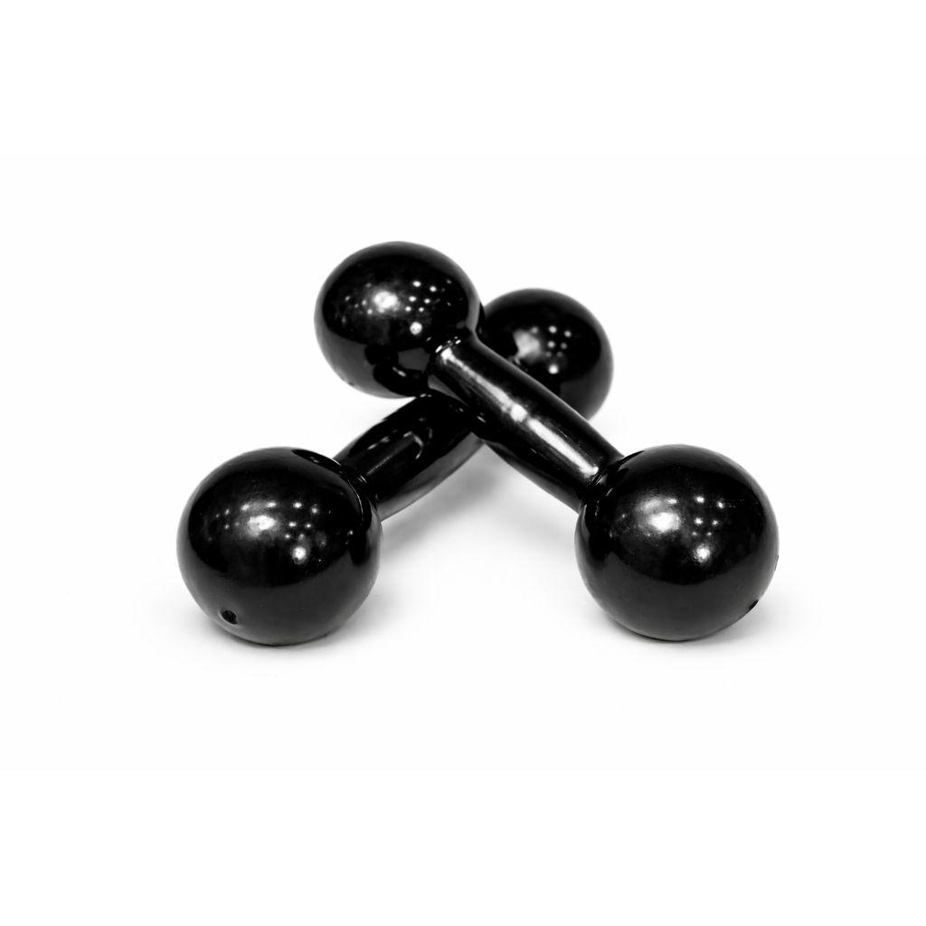 Par halter emborrachado | 1 kg | One Life Sports® | Treino de musculação e fitness em Oferta na Shopee