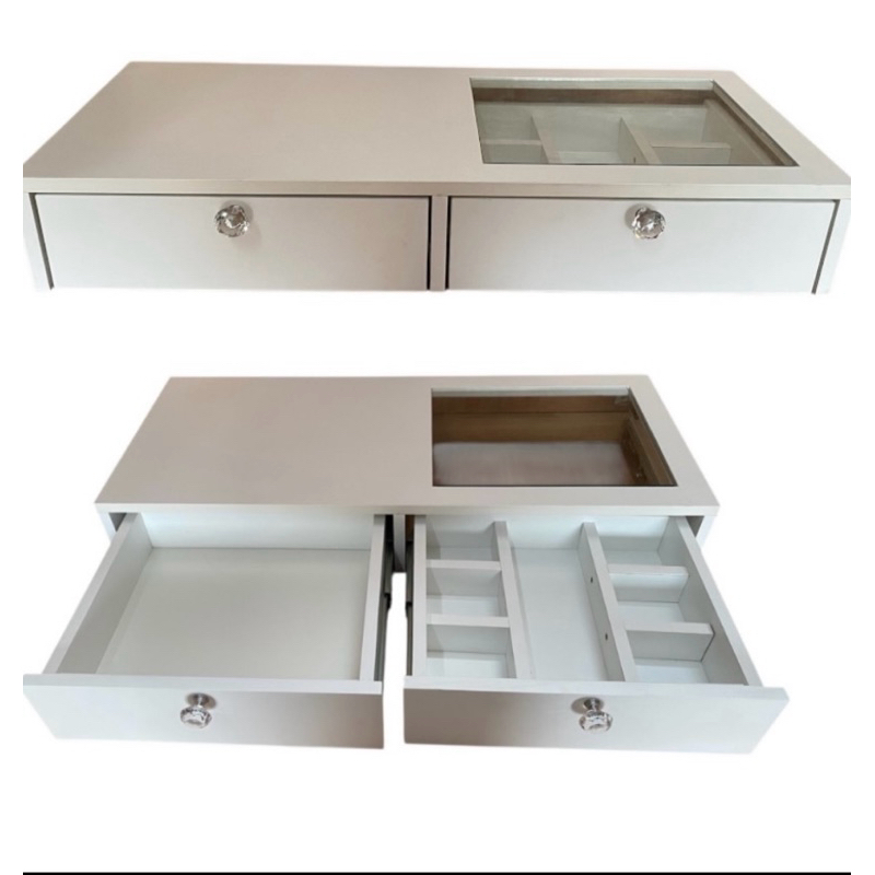 Penteadeira Grande 1.15X34 com vidro em Oferta na Shopee