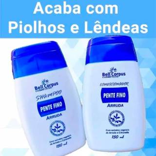 Kit para Piolhos Shampoo + Condicionador Pente Fino em Oferta na Shopee